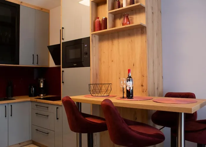 Apartamento Elegance Red W Let's Sea Basen&spa Gąski