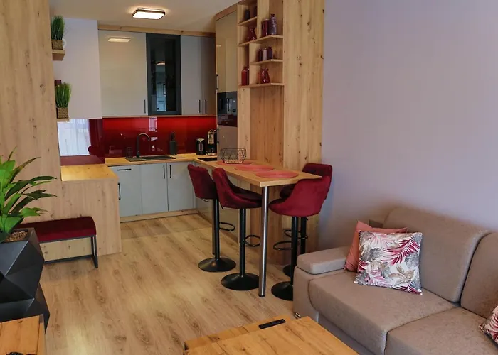 Apartamento Elegance Red W Let's Sea Basen&spa Gąski